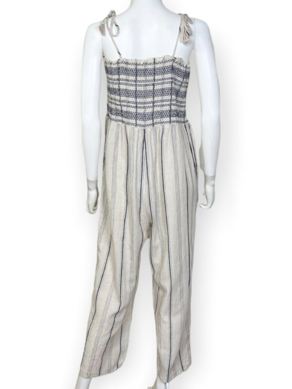 Madewell Smocked Cami Jumpsuit - Large - Picture 8 of 9